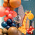 INS Morandi Retro Balloon Decoration Baby Full-Year Banquet Children's Birthday Background Wall Poster Layout Scene