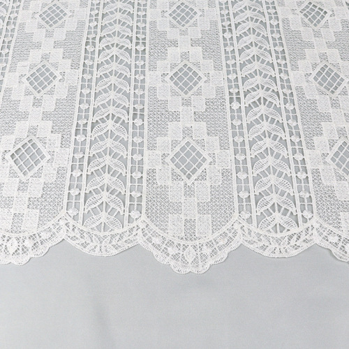 white water-soluble embroidery full-width source factory curtain dress lace clothing accessories