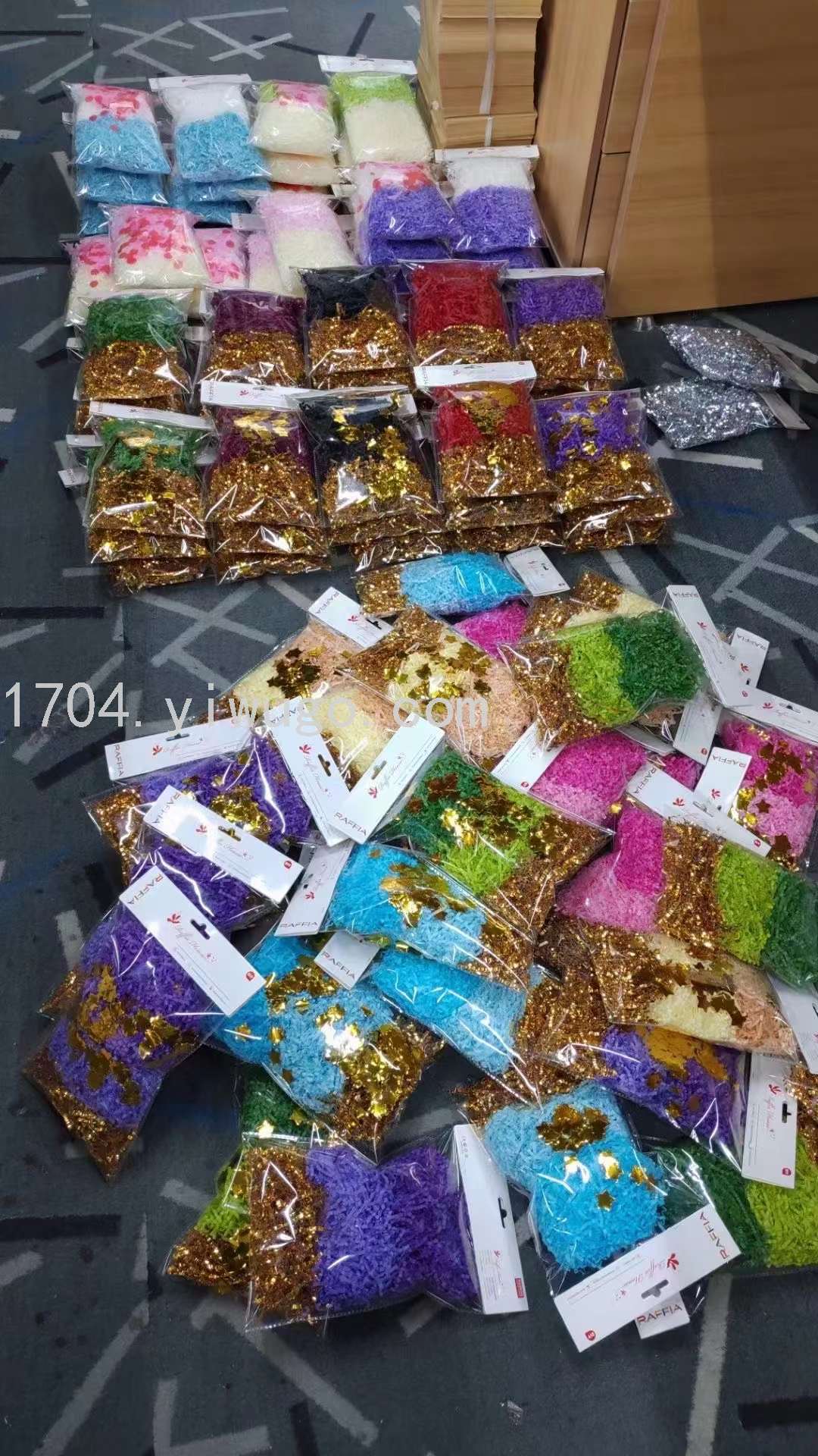 Gift Box Raffia Silk Wedding Gift Box Filler Shredded Paper ...