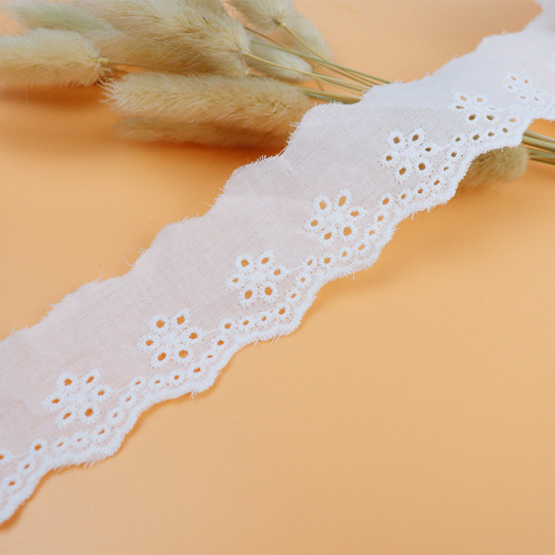 spot cotton cloth bar code more cloth embroidery lolita diy accessories clothing accessories white water-soluble lace