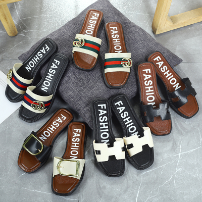 Korean style slippers top