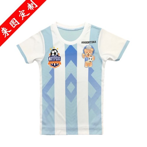 customized foreign trade sublimation football suit brazil football uniform quick-drying ball uniform t-shirt club sportswear printed logo