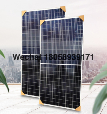 High Efficiency Module 395w-520W Monocrystalline Silicon Photovoltaic Household Solar Panel Power Generation Power Supply System