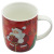 Christmas Mug Ceramic Cup with the bear and spoon