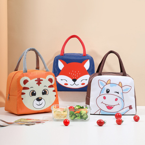 Spot Cartoon Insulated Bag Lunch Bag Student Meal Lunch Bag Aluminum Foil Thickening Japanese Insulated Bag Lunch Box Bag