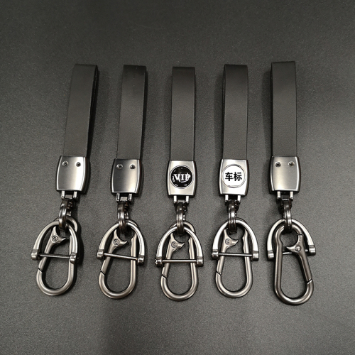 Fashion Brand Car Keychain Universal Car Key Ring Car Keychain Genuine Leather Car Key Ring Car Keychain Key Chain Customization