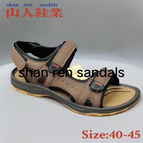 Men‘s Beach Shoes Sandals Foreign Trade Wholesale Africa South America Hot Selling Product Adult Sandal Strap Negative Classic