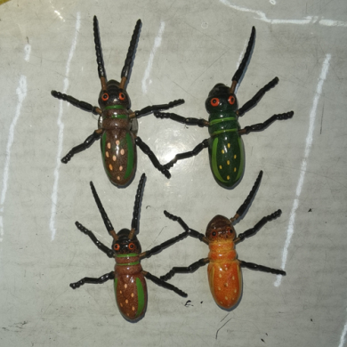 3d立体彩色多色仿真天牛冰箱贴磁性冰箱贴装饰工艺品