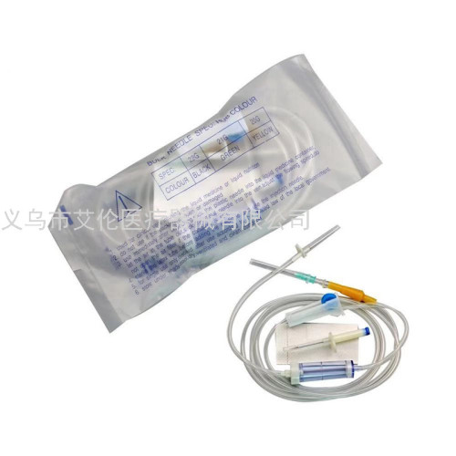 exclusive export infusing outlet infusion set 1.5 m disposable use consumables for foreign trade wholesale medical infusion sets