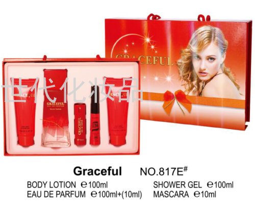 new set gift set perfume men‘s/women‘s perfume set valentine‘s day set fresh and lasting fragrance