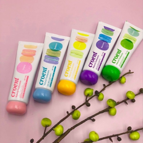 Probiotics Toothpaste Elf Croent Macaron Toothpaste 100G Cherry Blueberry Children‘s Toothpaste Factory Wholesale