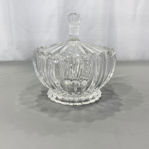 home lead-free crystal gss sugar bowl european-style living room dried fruit pte creative sugar bowl with lid