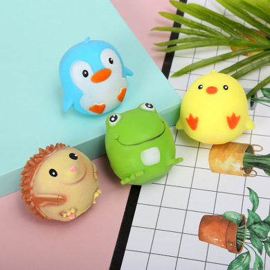 少女心解压玩具慢回弹可爱发泄情绪出气筒生气减压捏捏乐创意玩具