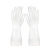 3643 Latex Household Gloves Transparent White Laundry Waterproof PVC Household Cleaning Non-Slip Extra Thick and Durable Kitchen Bowl