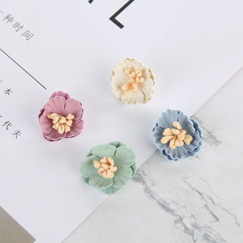 new flower flower hair accessories material korean handmade flower shoes accessories clothing accessories wholesale