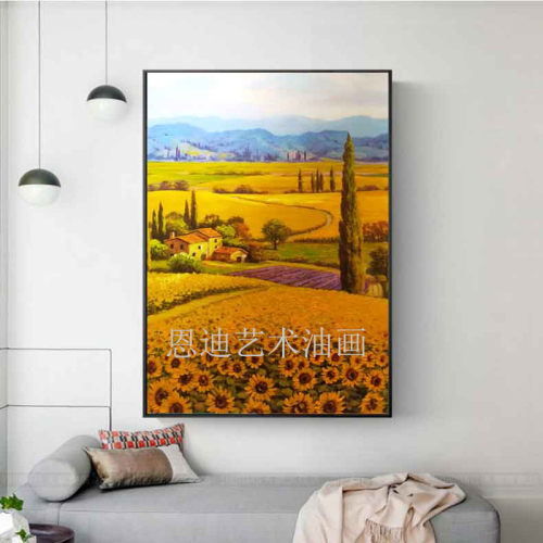 Pure Oil Painting Factory Mass Production Handmade Oil Painting Hotel Decorative Painting