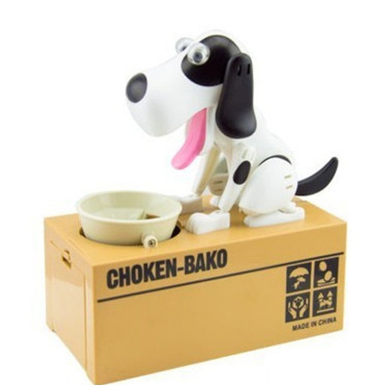 Dog Money Saving Box Coin Bank Creative Electric Cartoon Money Stealing Dog Money Fans Greedy Money