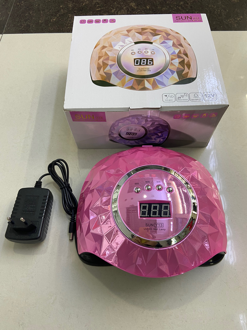 美甲光疗灯 新款大功率美甲灯指甲智能感应速干指甲灯美甲灯
