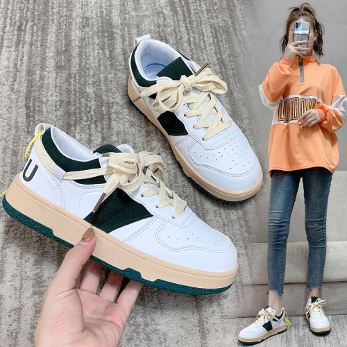 German Training Shoes Women‘s National Fashionable Breathable Sneakers Student All-Match Low Top White Shoes Military Training Sneakers Autumn