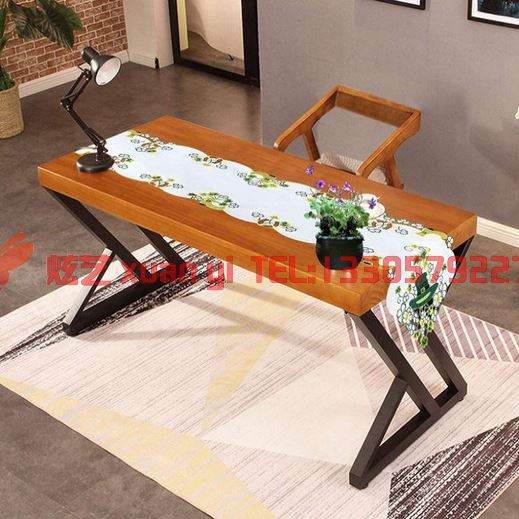 Embroidered Table Runner绿色绣花桌旗