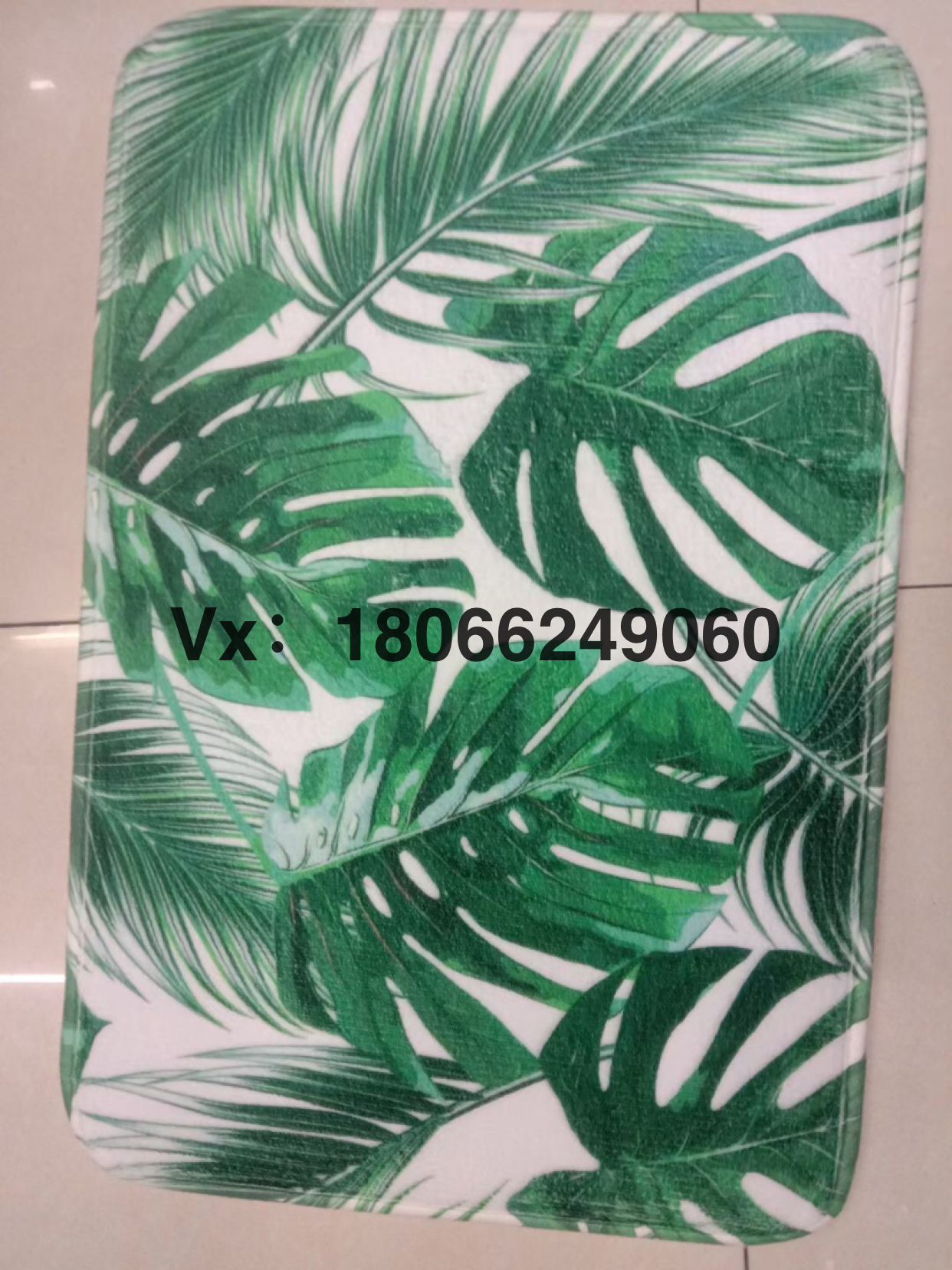 法拉绒印花地毯地垫门垫