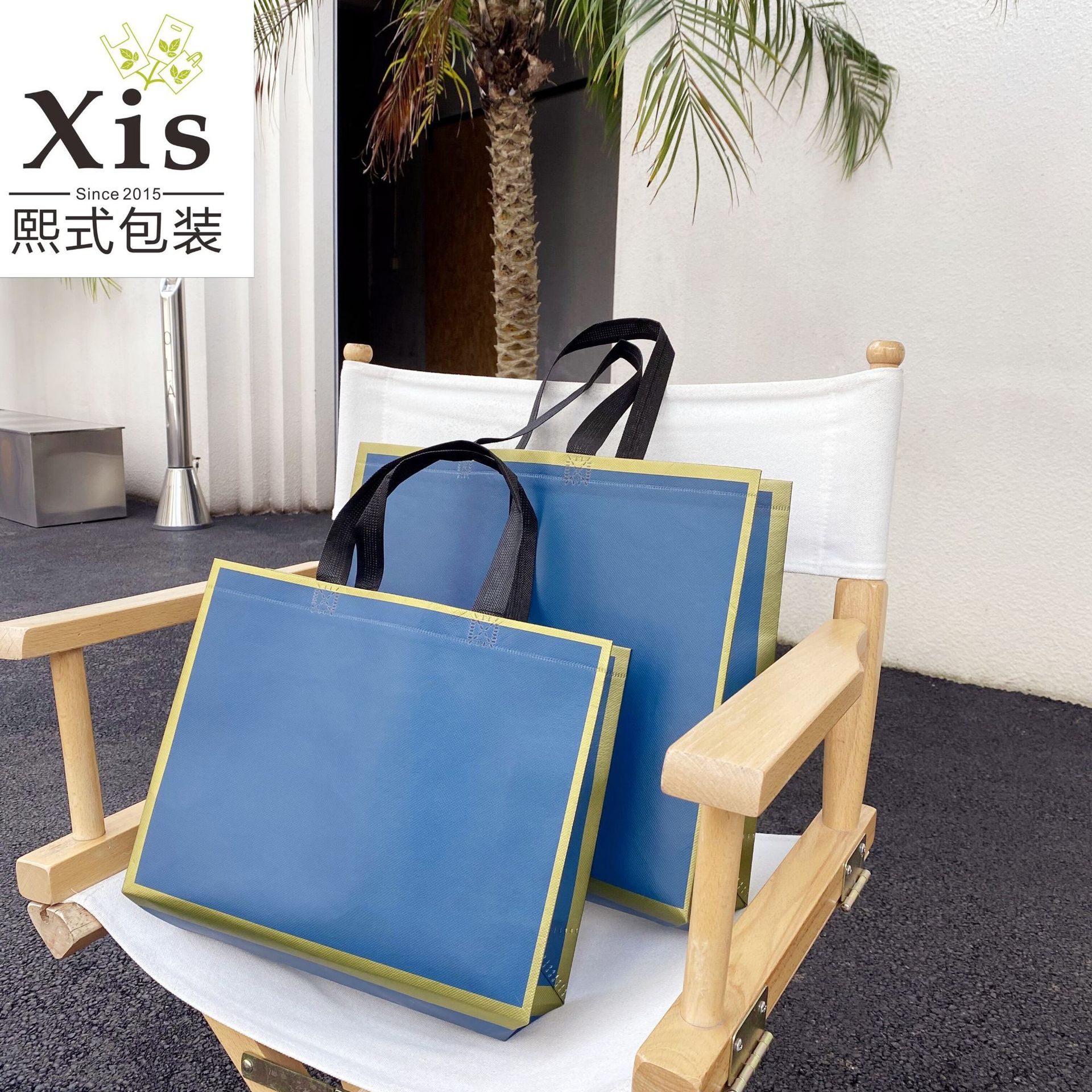加厚立体无纺布袋冬季大号服装手提袋商场购物袋礼品打包袋男女装