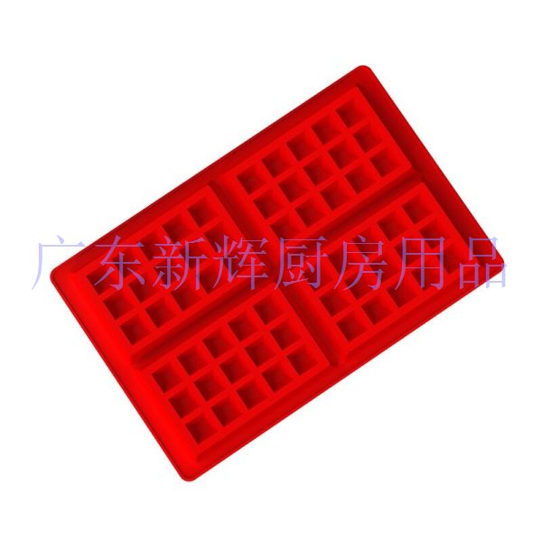 厂家现货现货圆形华夫饼模具系列diy烘焙工具硅胶饼干模具