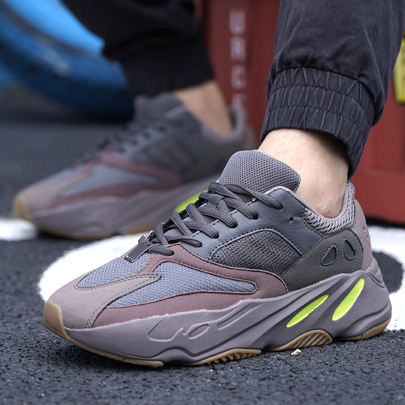 男鞋秋季新款椰子700v2老爹鞋ins运动鞋男跑步爆米花莆田鞋shoes