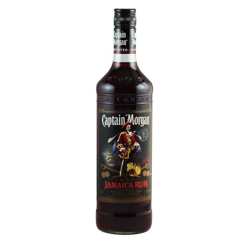 牙买加慕歌 摩根 船长黑朗姆酒750ml 40%vol