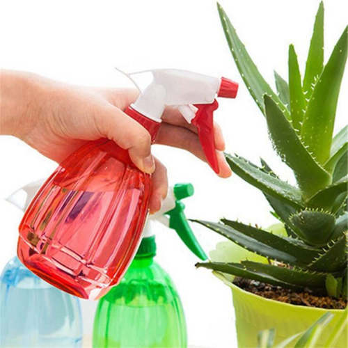 gardening watering plastic small watering can melon-shaped watering can household hand-pressed spray bottle watering can