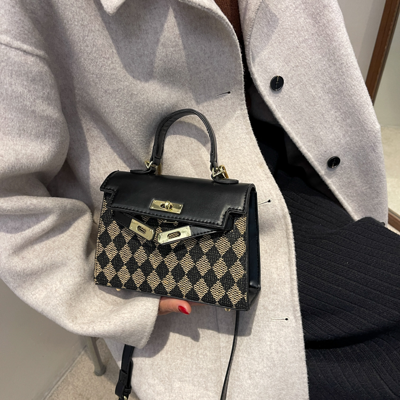 潮流小方包包女包2021冬季潮款百搭手提包韩版ins 单肩包斜挎包女