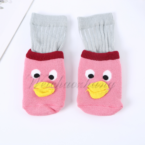 children‘s plain cotton socks floor socks set winter indoor baby toddler cold-proof soft bottom baby socks set