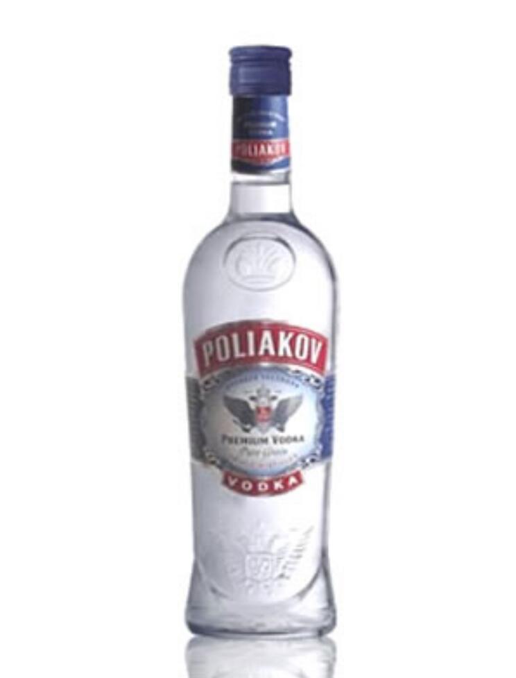 法国波力可夫伏特加酒  350ml 37.5%vol POLIAKOV VODKA