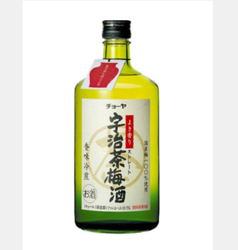 日本大阪 蝶矢宇治茶青梅配制酒720ml 7.5%vol