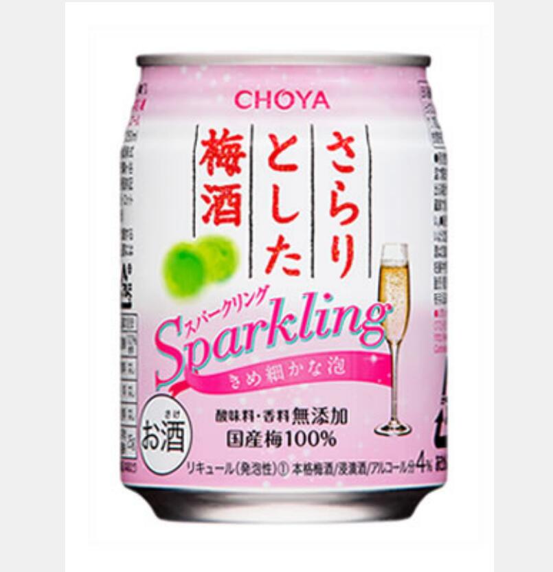 日本大阪蝶矢萨拉利青梅配制酒250ml 4%vol