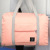 Korean Style Large Capacity Travel One Shoulder Bag Folding Waterproof Clothing Storage Bag Organizer Storage Bags