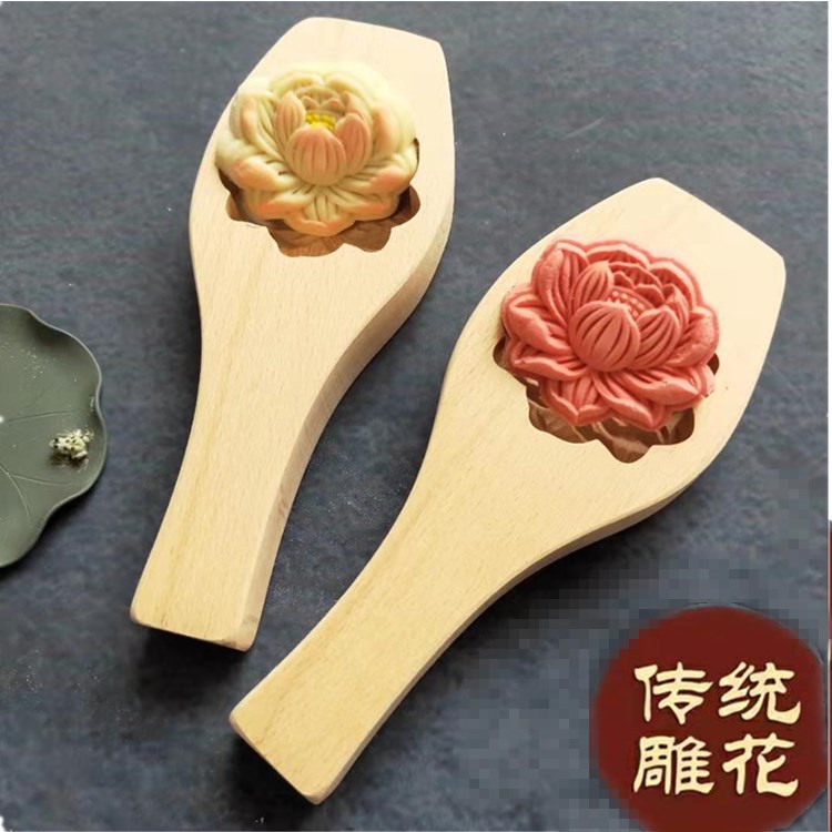 加深木质烘焙模具紫薯绿豆山药糕点南瓜饼青团子清明果馒头面卡子