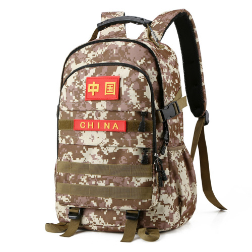outdoor sports tactical backpack camouflage backpack military large capacity fitness emergency mountaineering bag factory direct sales