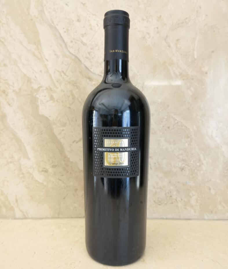 意大利圣强塔庄园普里米蒂沃干红葡萄酒750ml 14.5%vol PRIMITIVO