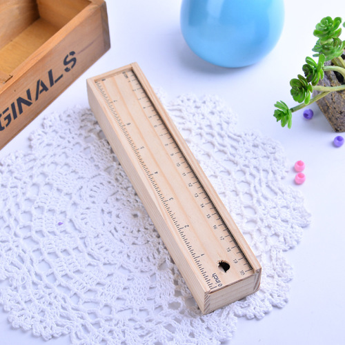 new 12 color pencil children‘s painting sketch stationery creative stationery box measuring ruler set factory wholesale