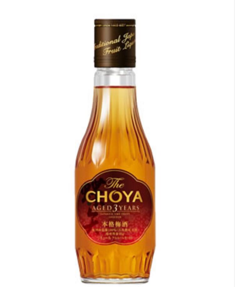 日本大阪蝶矢三年陈本格梅酒200mlThe CHOYA AGDE 3YEARS