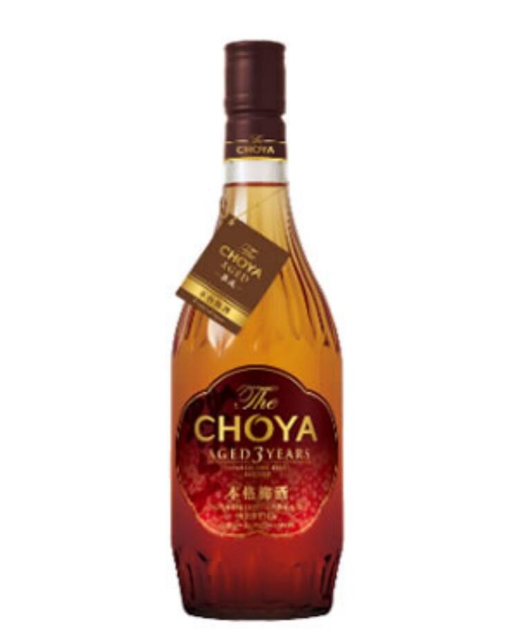日本大阪蝶矢三年陈本格梅酒【带纸盒】720ml The CHOYA 3YEARS