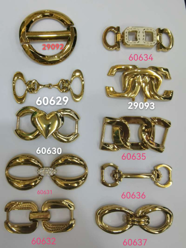 Zinc Alloy Chain Peas Shoes Detachable Single Shoes Sandals and Slippers Clothing Buckle Box Bag Buckle