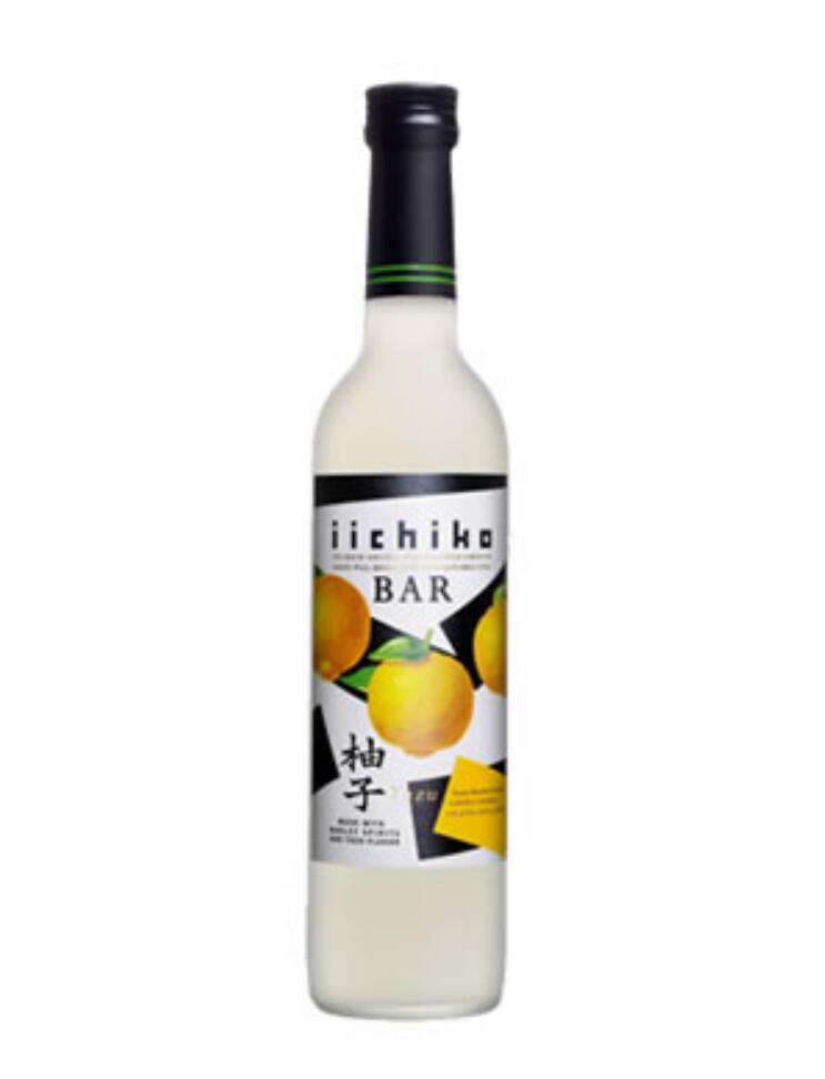 日本亦竹吧柚子利口酒（配制酒）500ml 12%vol IICHIKO BAR YUZU