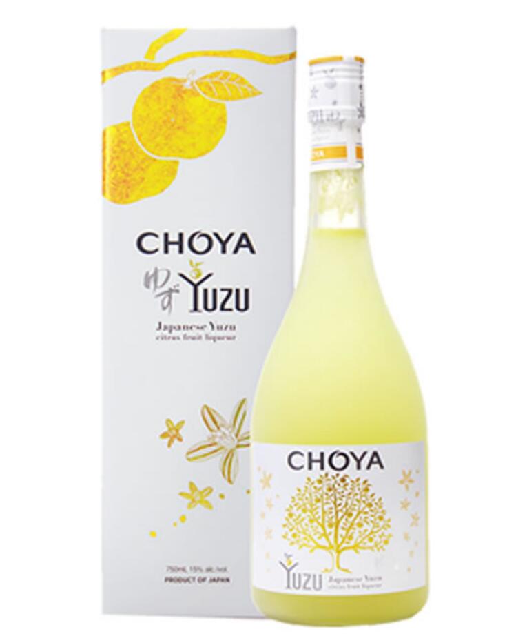 日本大阪蝶矢柚子配制酒（新）750ml【带纸盒】14.7%vol