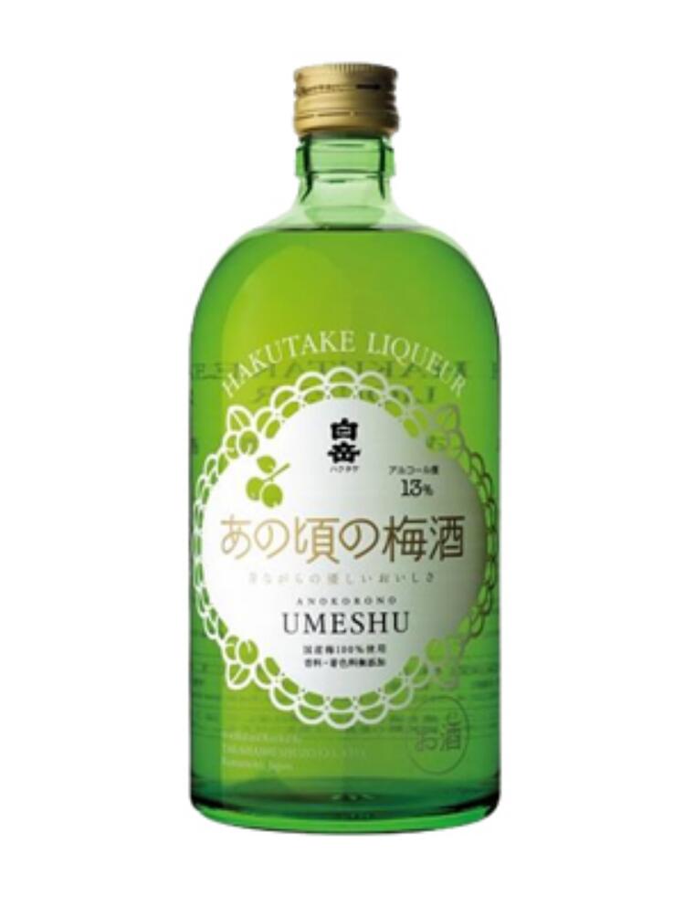 日本熊本白岳梅酒（配制酒）720ml 13%vol