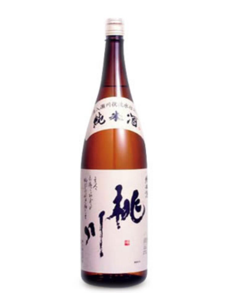 日本青森县桃川纯米清酒1800ml 15-16%vol 桃川纯米酒