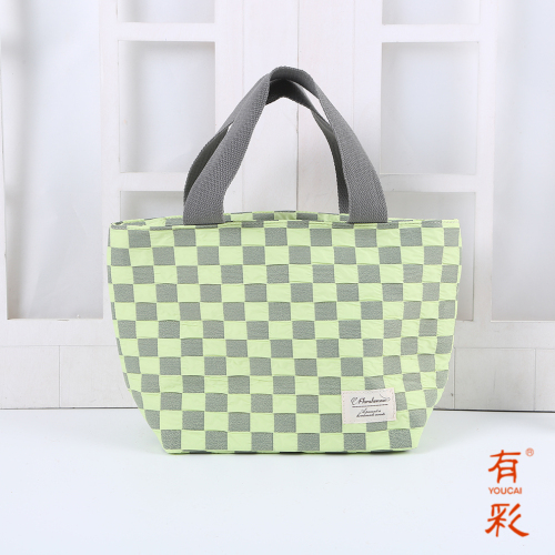 japanese-style insulated lunch bag office worker handbag fashion lunch box bag primary school student waterproof hand carrying breakfast lunch bag