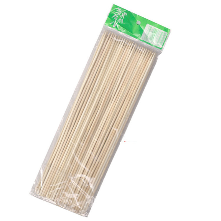 厂家定制一次性竹签烧烤签水果签烤肠羊肉串串香竹签BBQ信望品牌