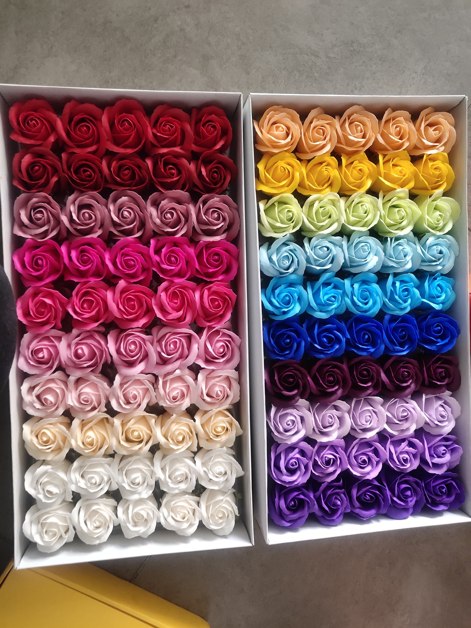Wholesale soap rose flowers head Wedding decoration bouquet gifts fragrant and soft artificial flowers Valentines Day